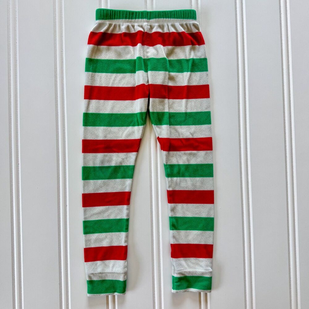 4/$10 - Cat & Jack Christmas Stripped Fleece Pajamas Set - Picture 7 of 9
